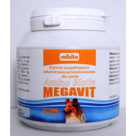 MIKITA - Amino Biotin MEGAVIT 150tabl. - dla Psa